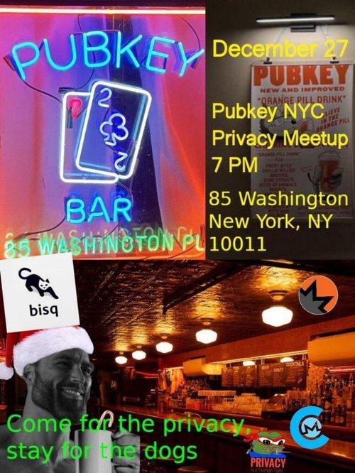 Pubkey NYC Privacy Meetup