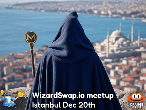 🇹🇷 Istanbul meetup sponsored by WizardSwap.io, organised by OrangeFren.com 